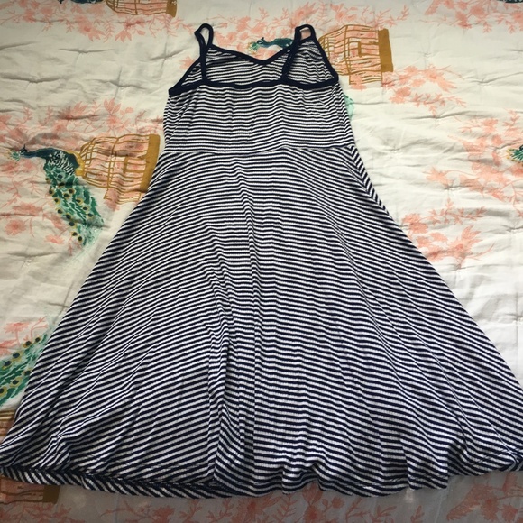 Blue Striped Dress - Picture 2 of 4